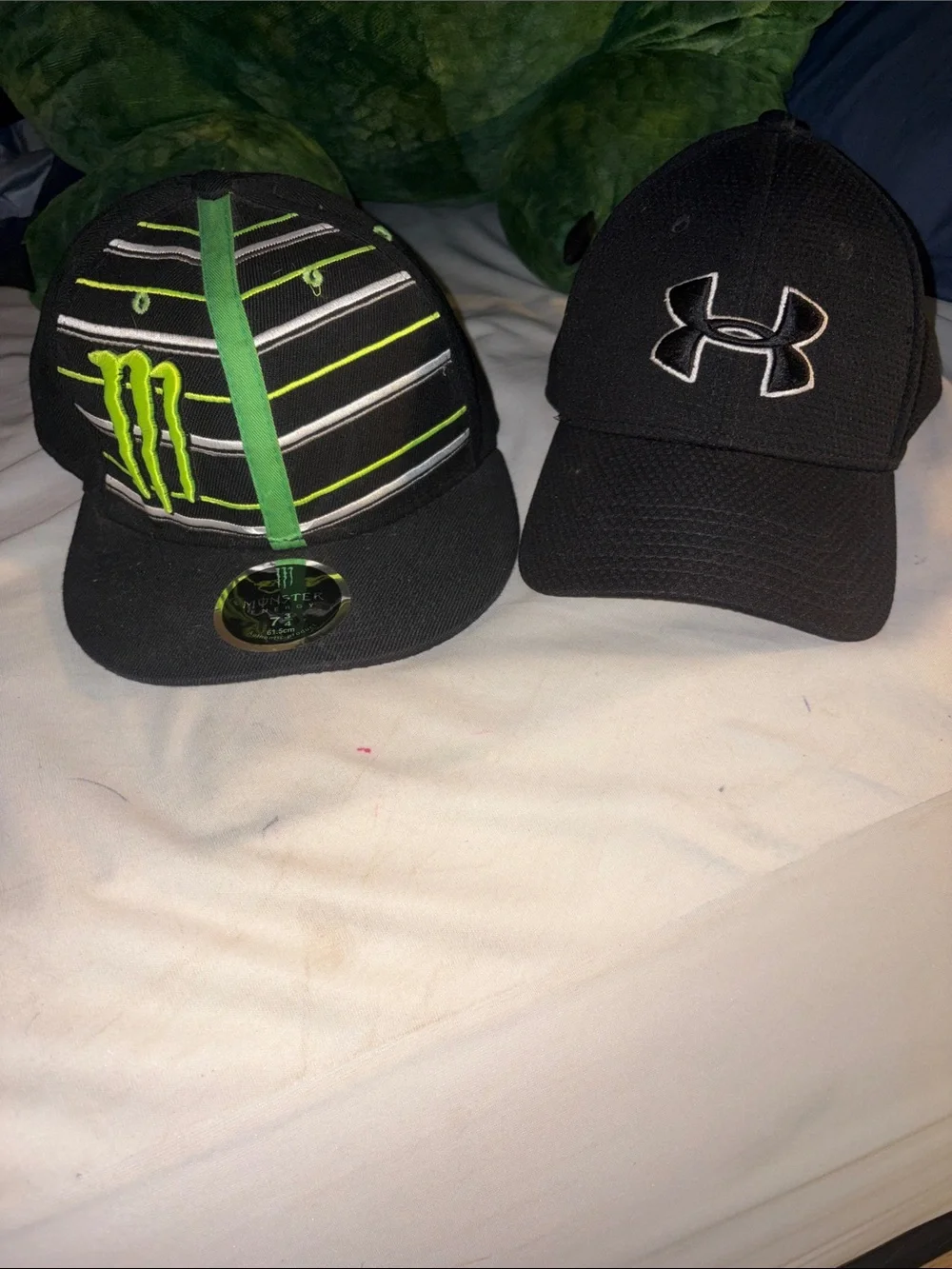 Under Armour Black Curved-Brim Performance Logo Hat